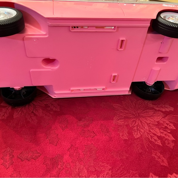 VINTAGE RARE 1988 MATTE BARBIE 1957 PINK CONVERTIBLE 26" - Picture 12 of 13
